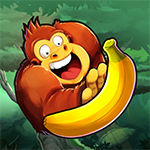 تحميل لعبة القرد والموز اخر اصدار من jungle monkey run مجاناً